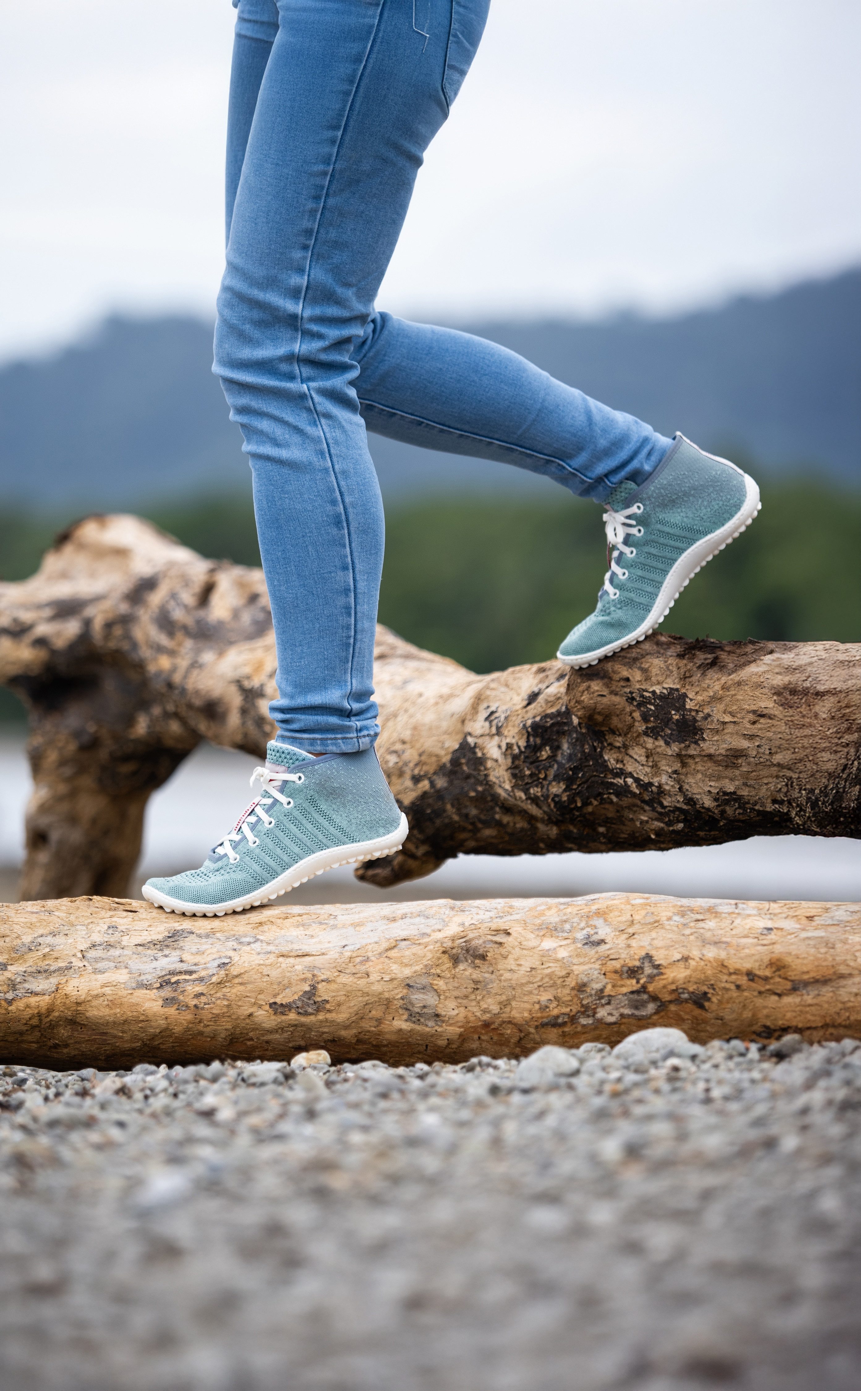 Leguano GO Barfußschuh, Bequemschuh, Komfortschuh, Schnürboots, flexible Halbkugellaufsohle