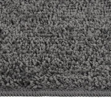 Teppich Shaggy-Dunkelgrau 120x170 cm Rutschfest, furnicato, Rechteckig
