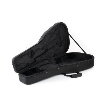 FAME Gitarrentasche (Softcase Westerngitarre Koffer, Wetterfest, Leichtgewicht 1.8kg, Polsterung, Rucksackgarnitur, Inklusive Zubehörfach, Ideal für sicheren Transport und Aufbewahrung), Softcase Westerngitarre, Wetterfest, Leichtgewicht, Polsterung, Ruck