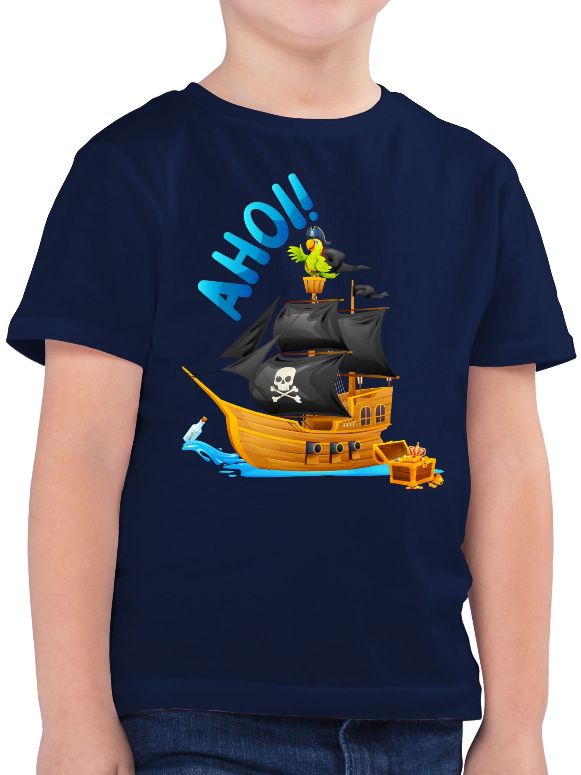 T-Shirt Piratenschiff, Ahoi Pirat, Piraten Flagge, Piraten Abenteuer, Pira