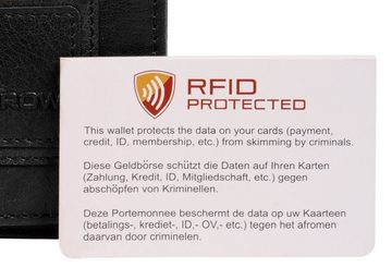 Spikes & Sparrow Geldbörse WALLET RFID, echt Leder
