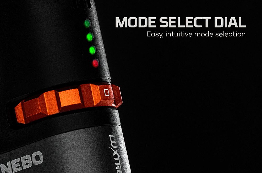 NEBO LED Taschenlampe Nebo LUXTREME SL75 (Taschenlampe inkl. Ladekabel), Leuchtet bis zu 1,2 km weit!