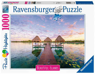Ravensburger Puzzle Paradiesische Aussicht, 1000 Puzzleteile, Made in Germany, FSC® - schützt Wald - weltweit