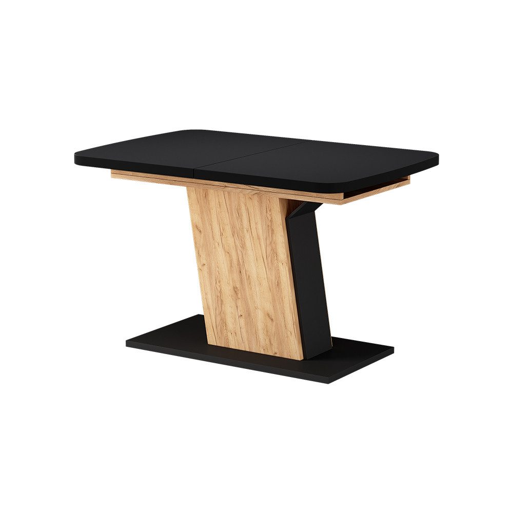 Vicco Esstisch Fenaro, Schwarz/Goldkraft Eiche, 120 günstig online kaufen