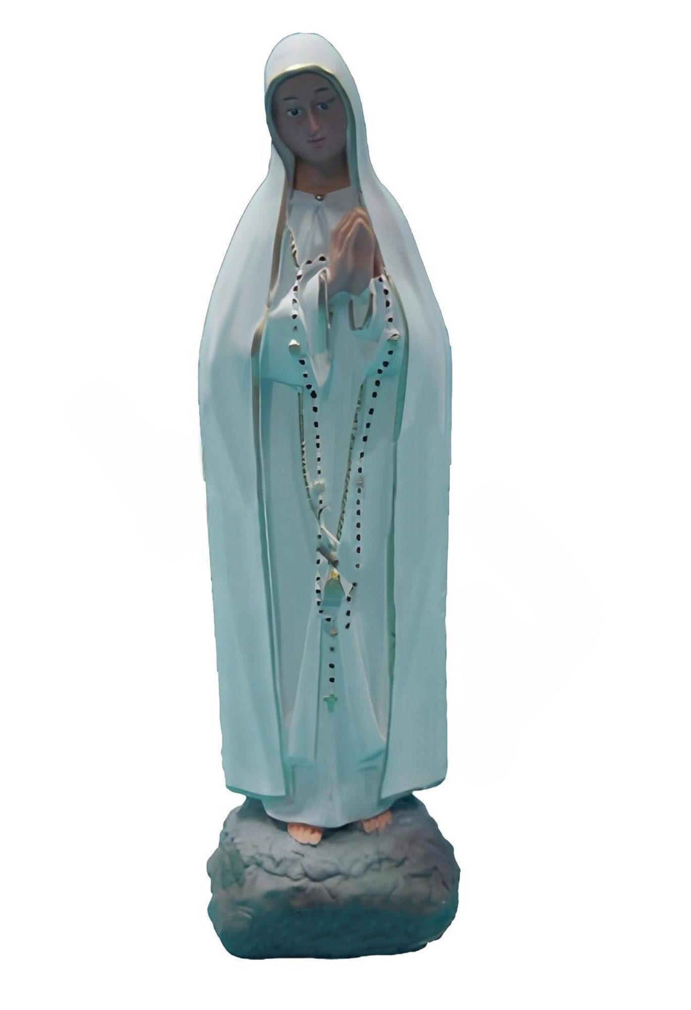 Xlmoebel Skulptur Heilige Maria Gartenfigur aus Mexiko mit feinen Details (Skulptur), Hergestellt in Europa