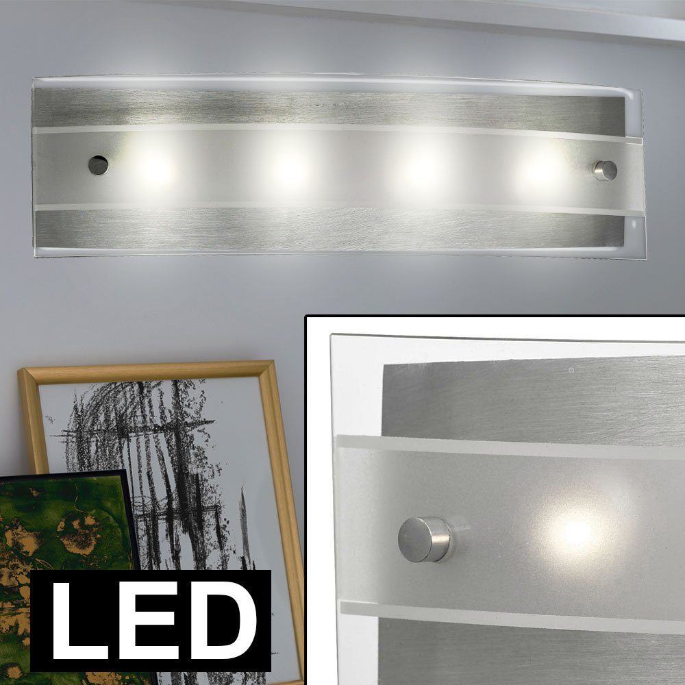 Watt POLARIS fest LED-Leuchtmittel 3000K 745030 Leuchte Wand verbaut, Lampe 400lm Esto LED LED Wandleuchte, 4 Warmweiß, etc-shop IP22