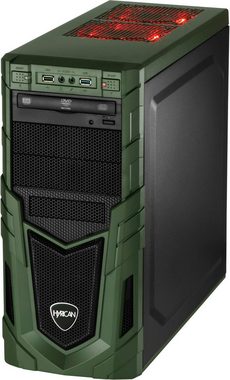 Hyrican Military 6500 Gaming-PC (AMD Ryzen 7 3700X, RTX 2070 SUPER, 16 GB RAM, 1000 GB SSD, Luftkühlung)