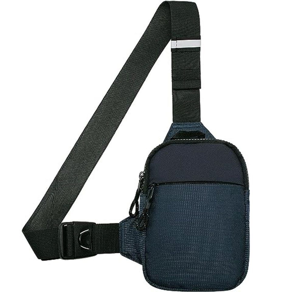 REDOM Schultertasche Brusttasche Sling Schulter Rucksack Rucksäcke Crossbody Umhängetasche (Herren und Damen 22 x 17 x 3 cm oder 19 x 13 x 3 cm, Geldgürtel, Sport, Sporttasche, Handytasche, Unisex), für Outdoor Camping Reisen Wandern Radfahren Multipurpose Tagepacks