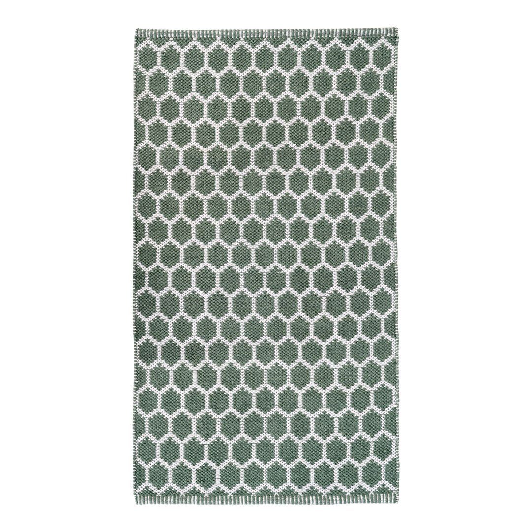 Teppich »Narbonne Läufer 80x150 cm grün, weiß.«, ebuy24, Höhe 1 mm online  kaufen | OTTO