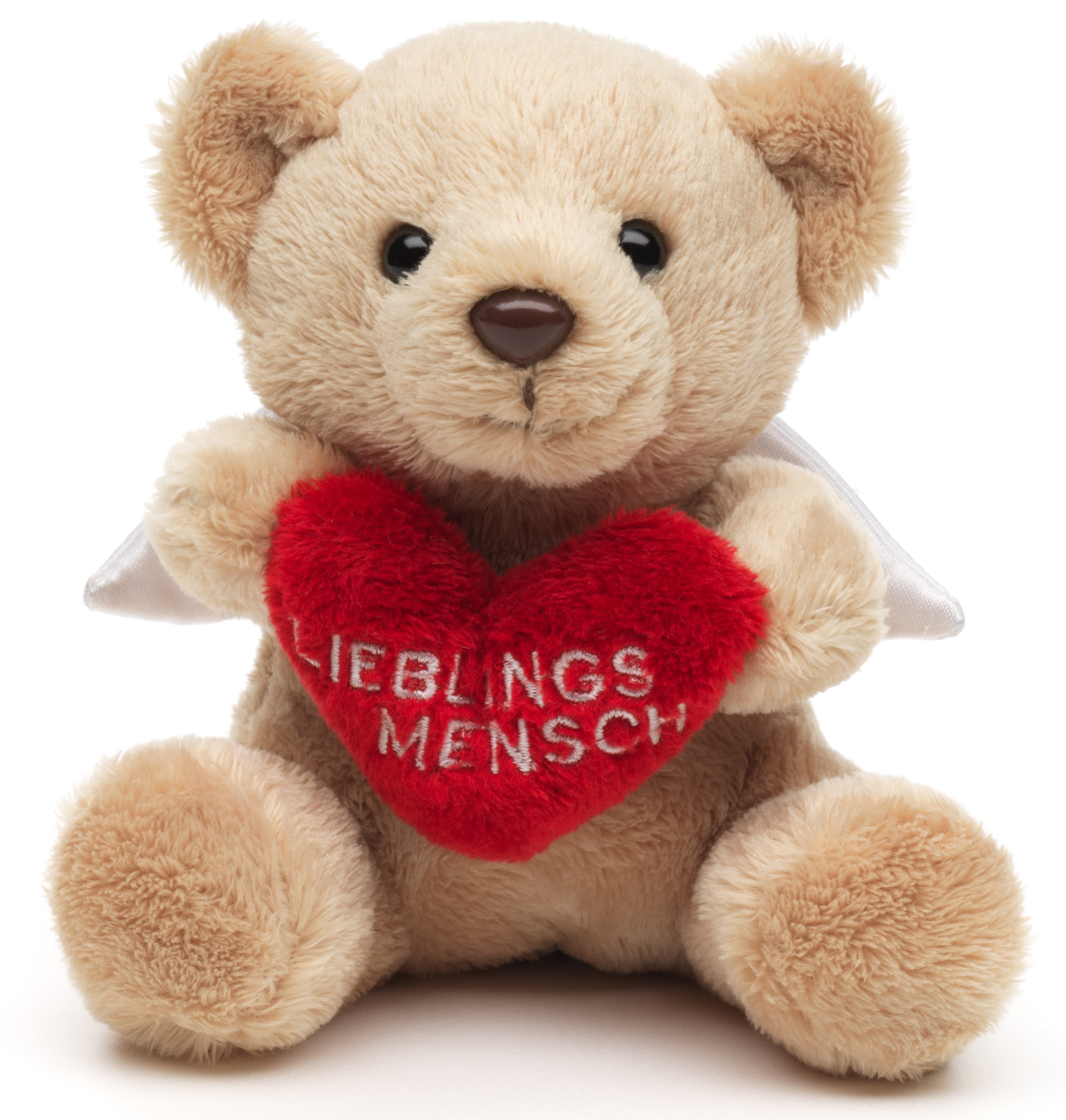 Kuscheltier Schutzengel-Teddybär - versch. Varianten - 13 cm (Höhe) - Plüschtier