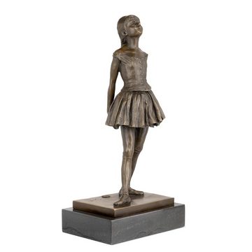 Moritz Dekofigur Bronzefigur Ballett Tänzerin, Bronzefigur Figuren Skulptur für Regal Vitrine Schreibtisch Deko