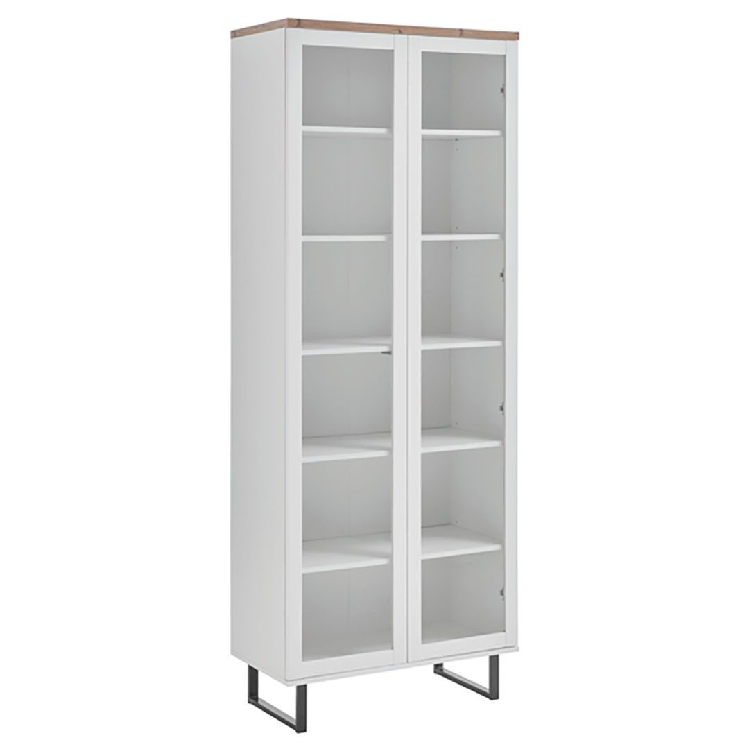 ebuy24 Vitrine Anna Vitrinenschrank 2 Türen günstig online kaufen