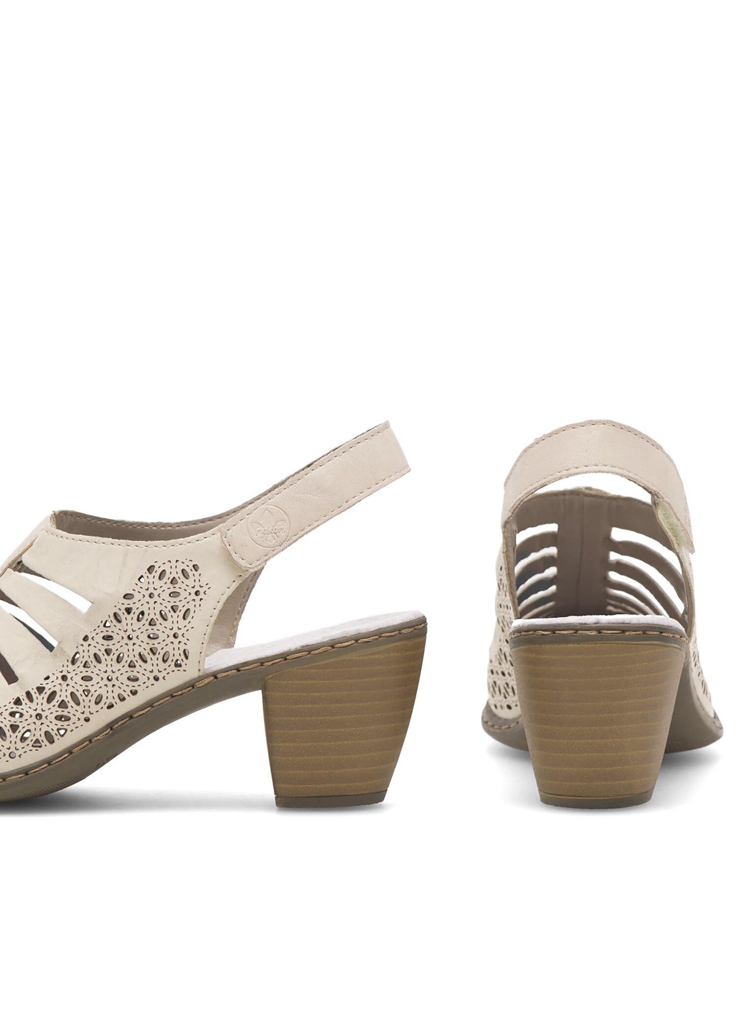 Rieker Sandalen 40959-60 Beige Sandale