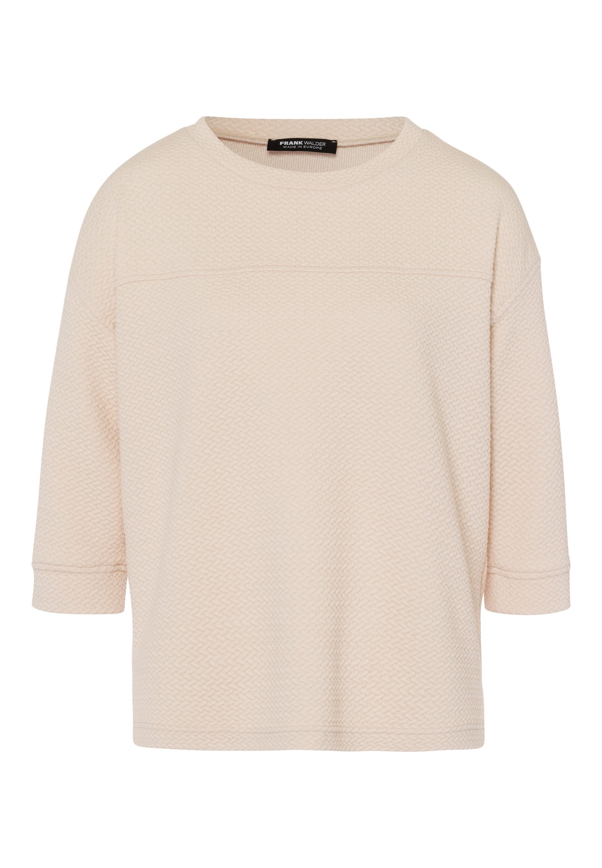 FRANK WALDER 3/4-Arm-Shirt mit Struktur und Oversize Passform günstig online kaufen