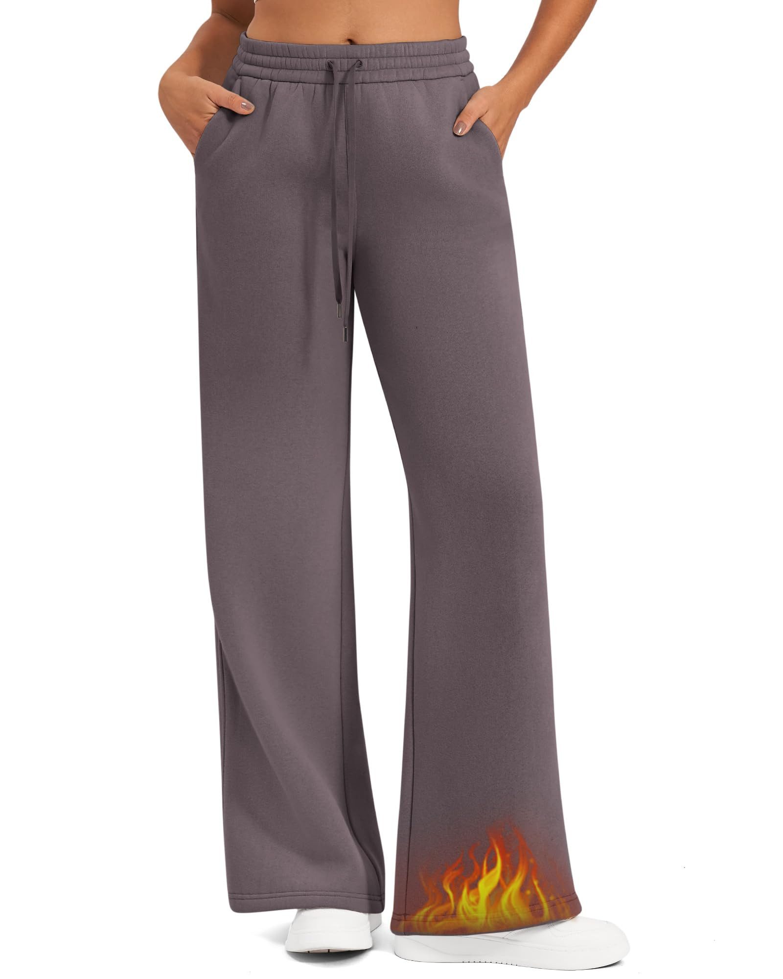 G4Free Jogginghose Damen Sporthose Winter Thermo Fleece Gefüttert Freizeith günstig online kaufen