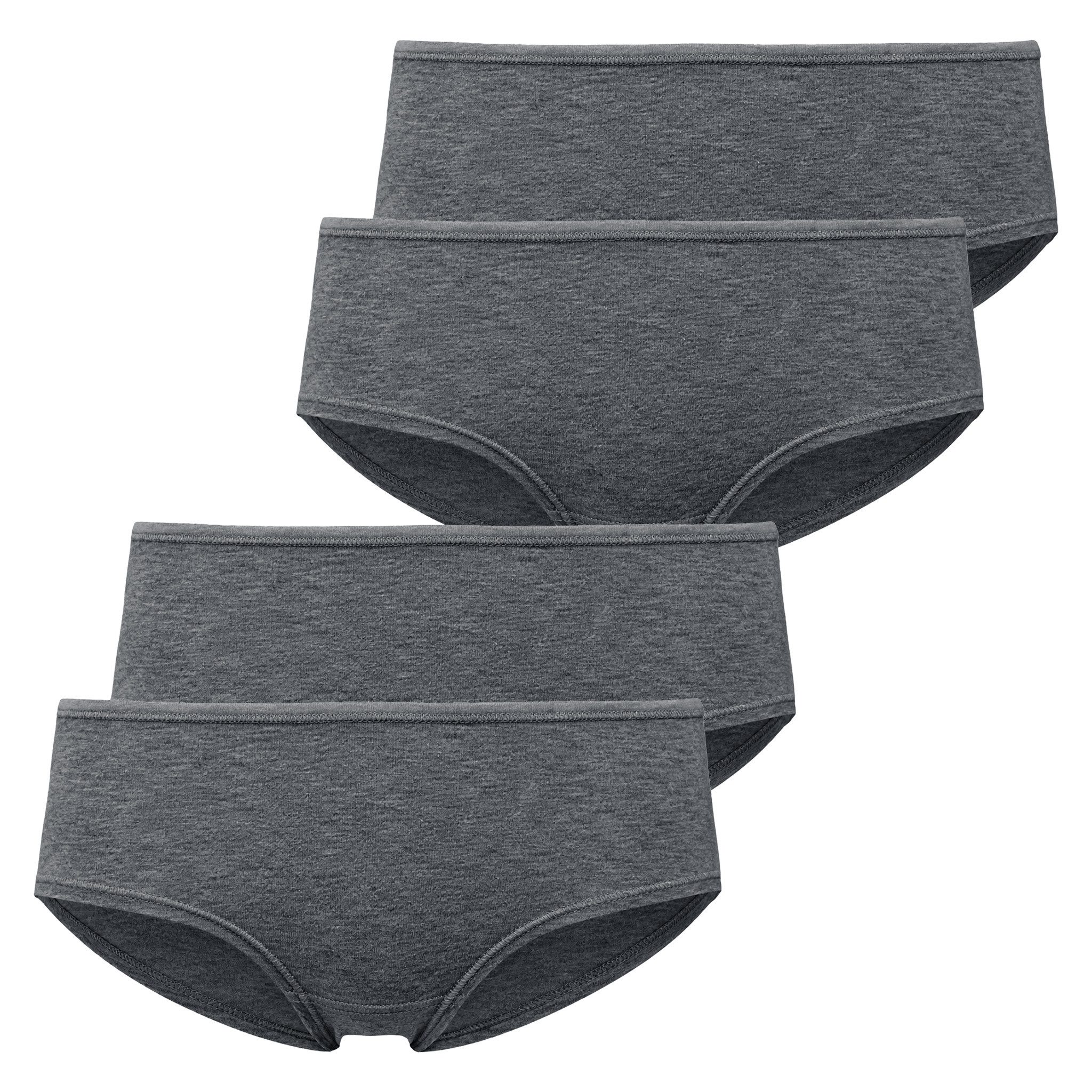 Skiny Panty 4er Pack Panty Advantage Cotton Stretch (4-St., 4 Stück) mit Markendetails