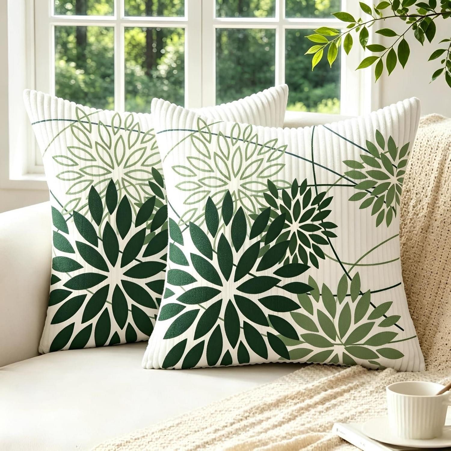 Grüne Mint Kissenbezüge 50x50 online kaufen