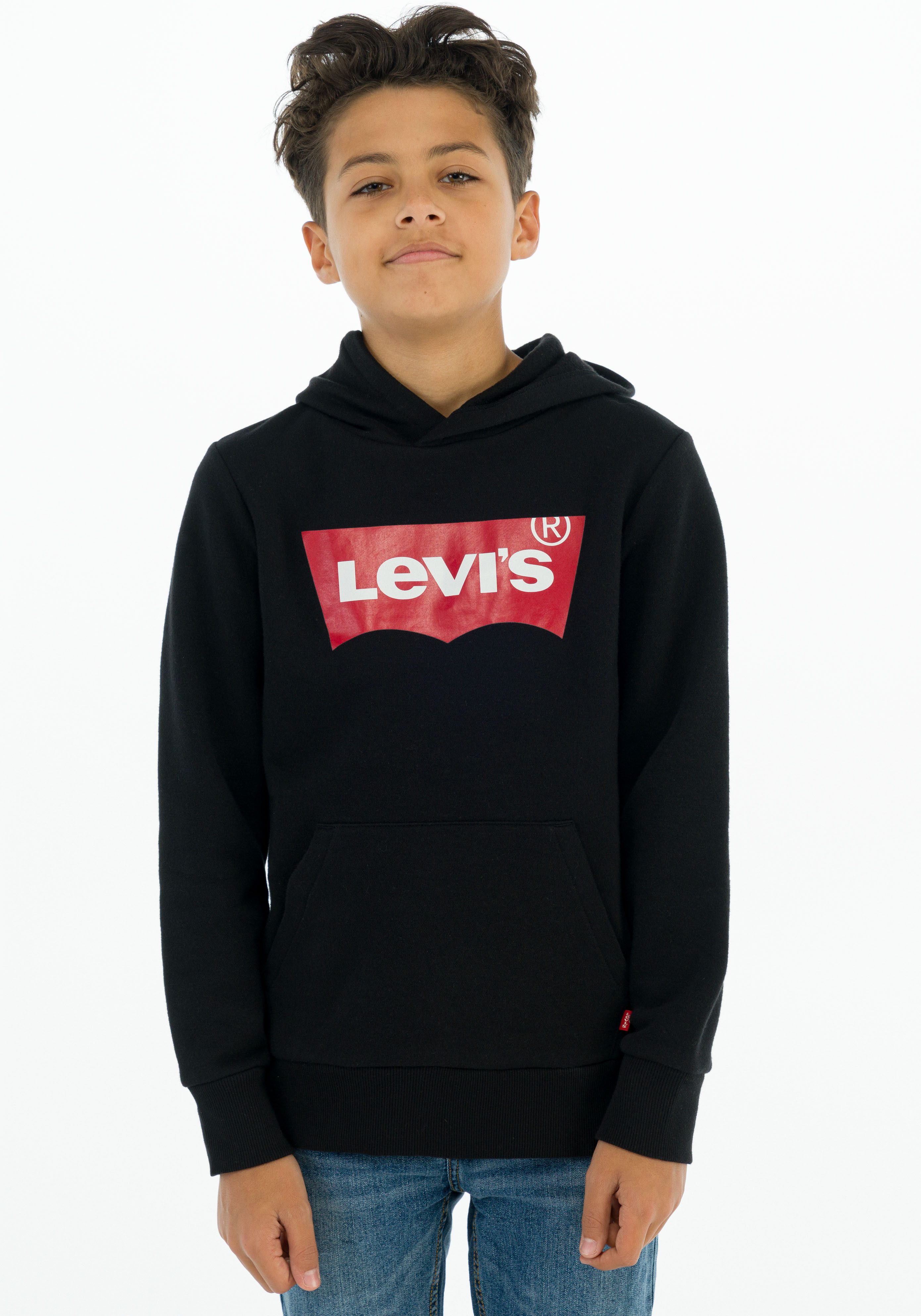 Levi's® Kids Kapuzensweatshirt LVB BATWING PULLOVER HOODIE for BOYS