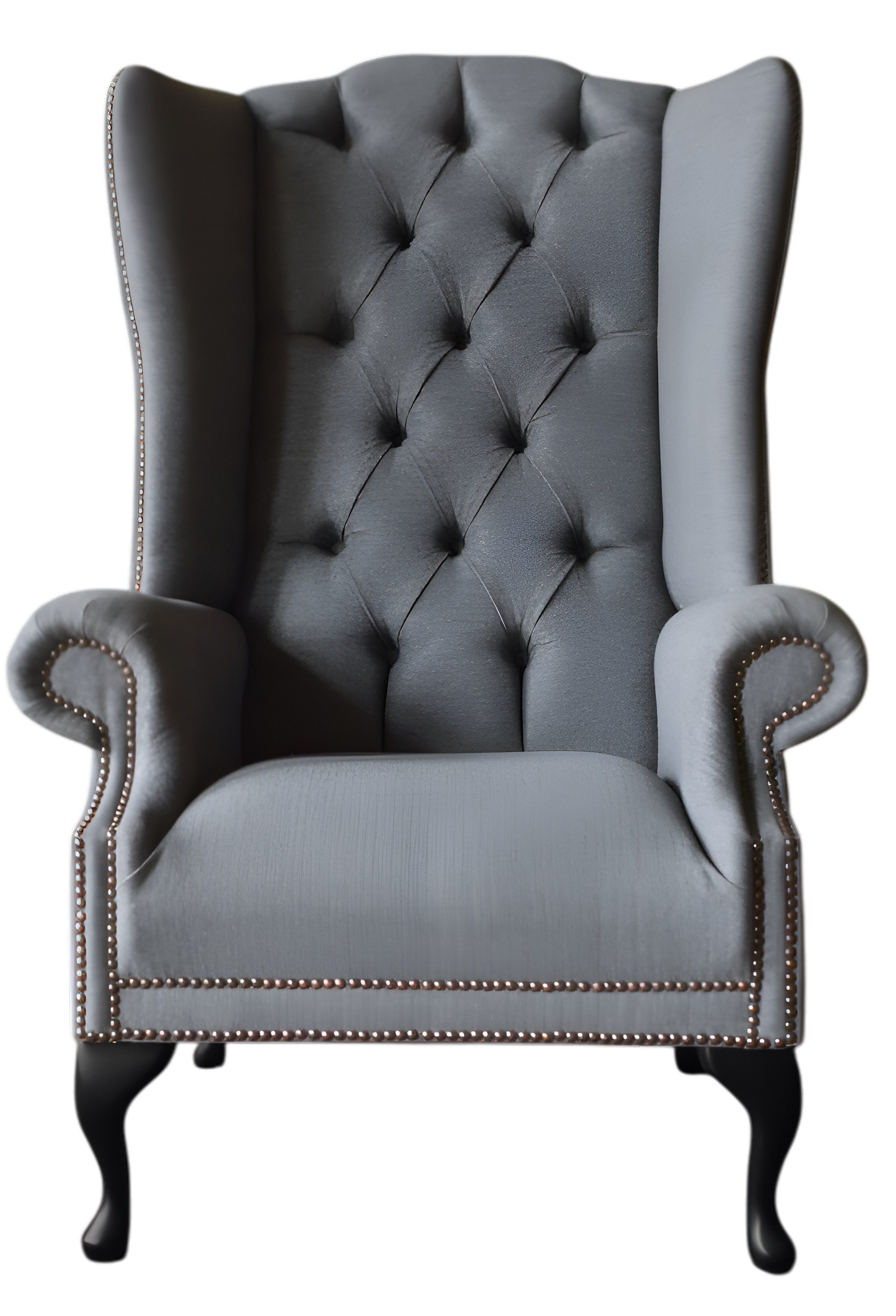 Xlmoebel Ohrensessel Neuer Ohrensessel im Fernseh-Design mit Chesterfield-Polsterung (Sessel), Hergestellt in Europa