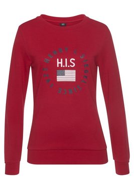H.I.S Sweatshirt mit Logodruck, Loungeanzug