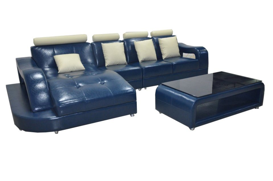 Design L-Form Ecksofa, Couch Eck Sofa Wohnlandschaft JVmoebel Ledersofa Modern