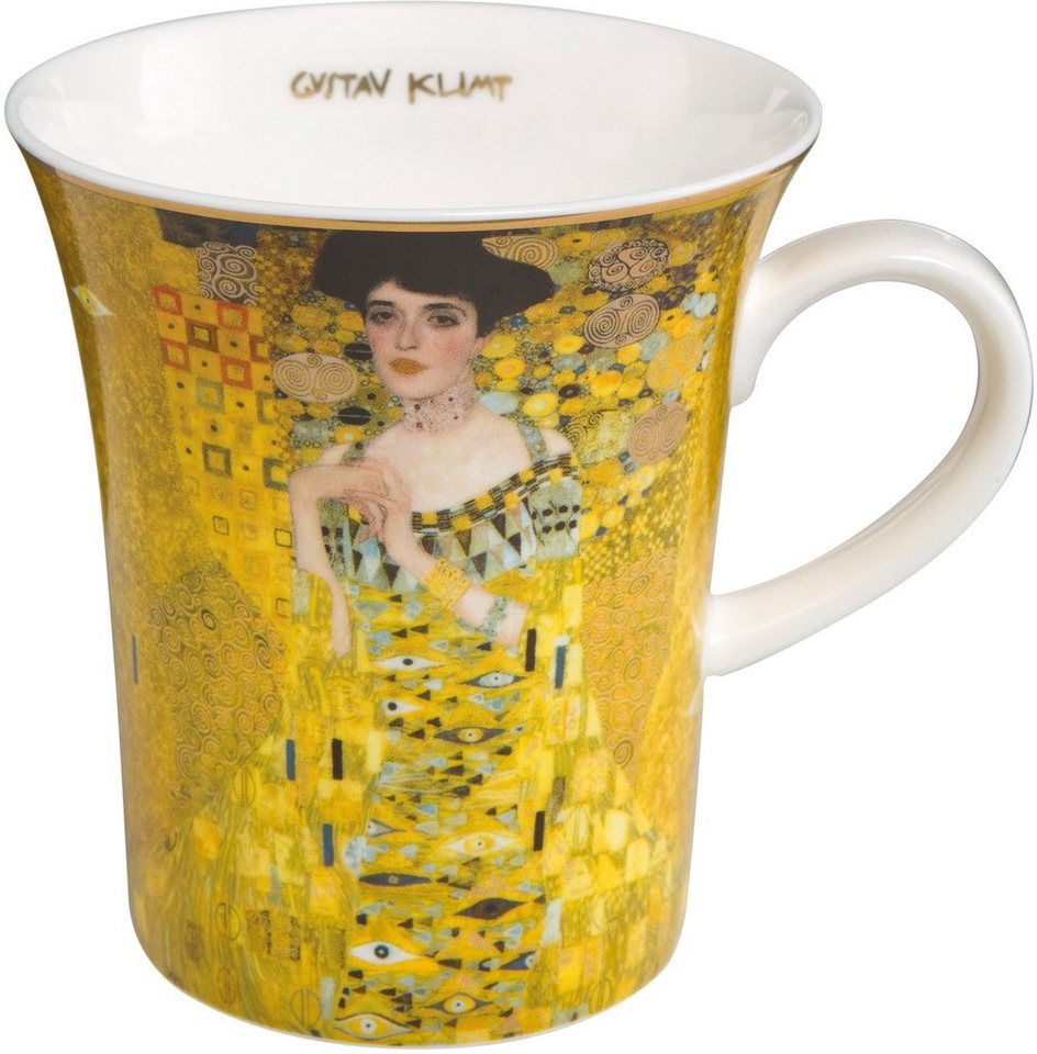 Goebel Becher Adele Bloch-Bauer Artis Orbis Gustav Klimt, Fine China- Porzellan, Aus Fine Bone China Porzellan