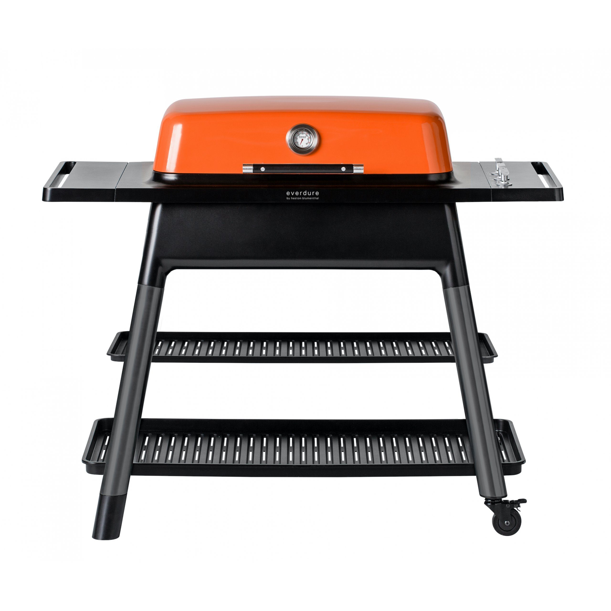 EVERDURE Gasgrill Everdure Furnace Gasgrill 3-Brenner mit Doppelboden Farbe Orange E3G4O