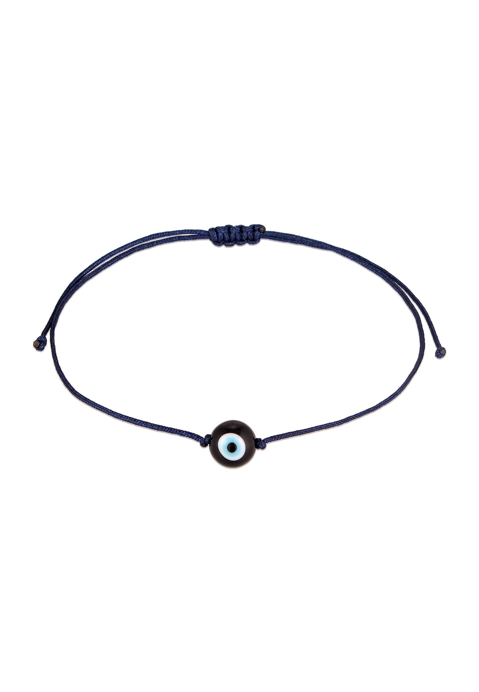 Kuzzoi Bead-Armband-Set Nylon Textilarmband Evil Eye günstig online kaufen