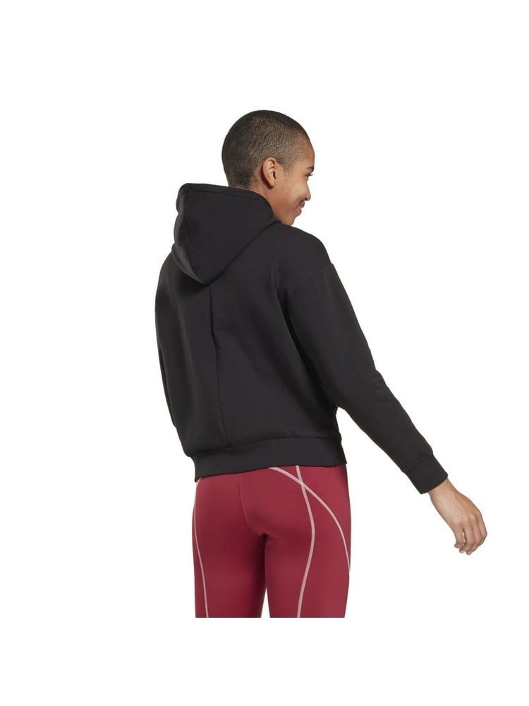 Reebok Trainingsjacke Kapuzenjacke Dreamblend Cotton (100% Baumwolle) schwarz Damen