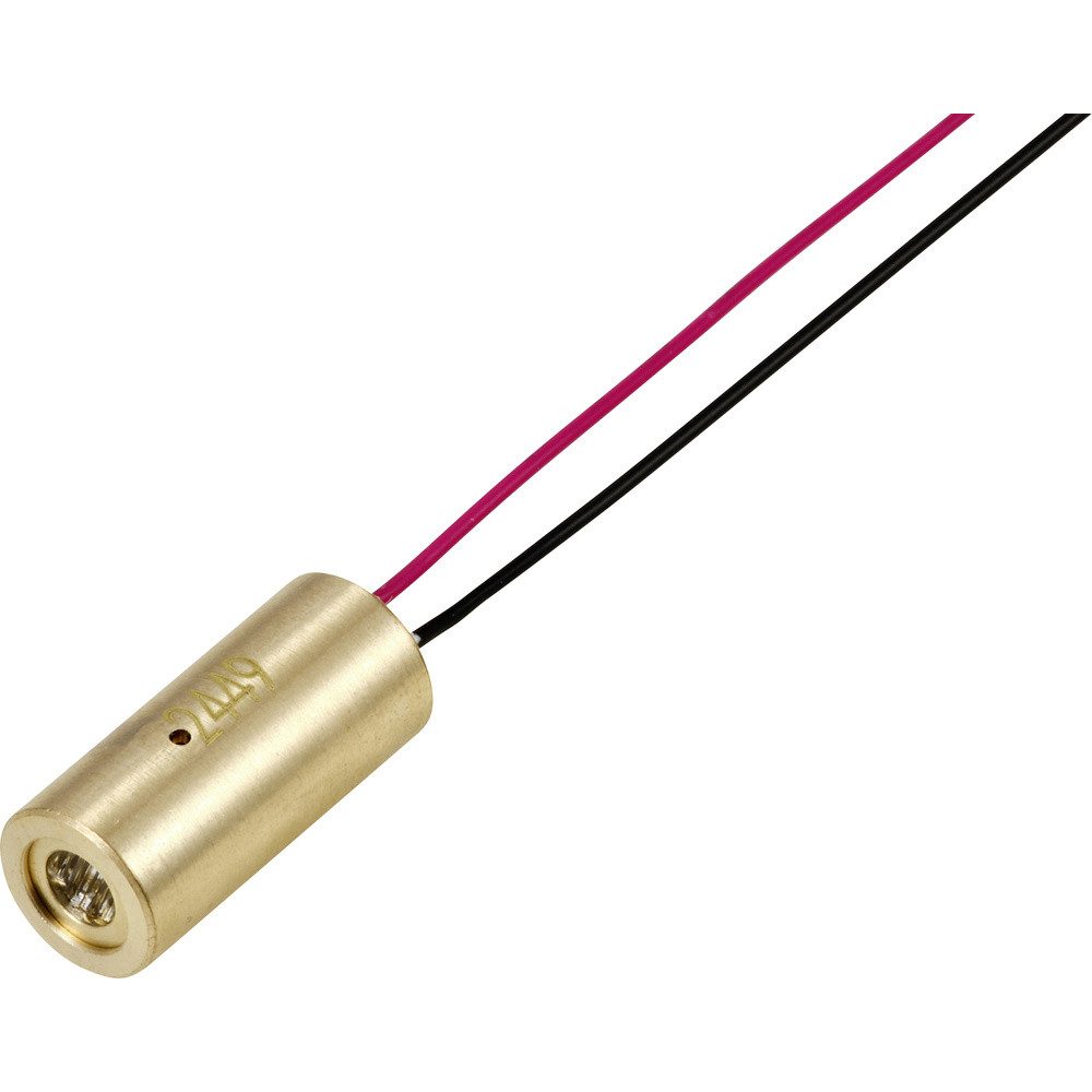 Laserpointer TRU COMPONENTS Lasermodul Linie Rot 0.39 mW