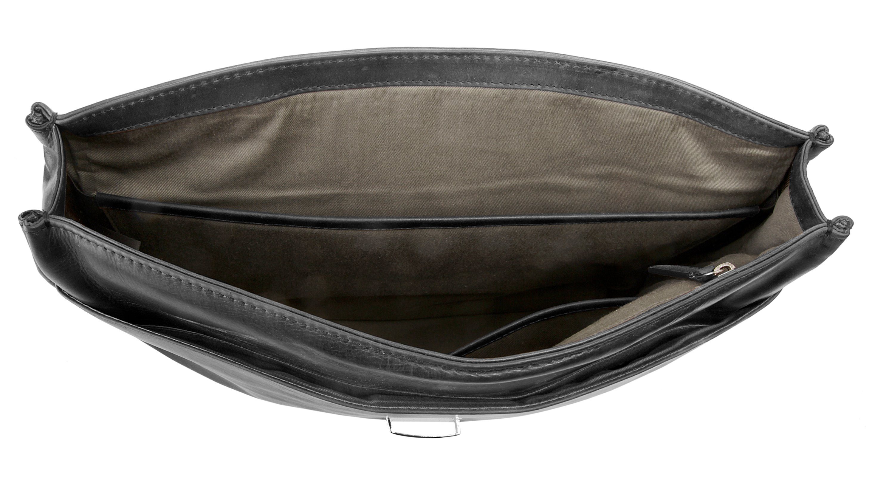 bugatti Aktentasche ROMANO (1-tlg), echt Leder