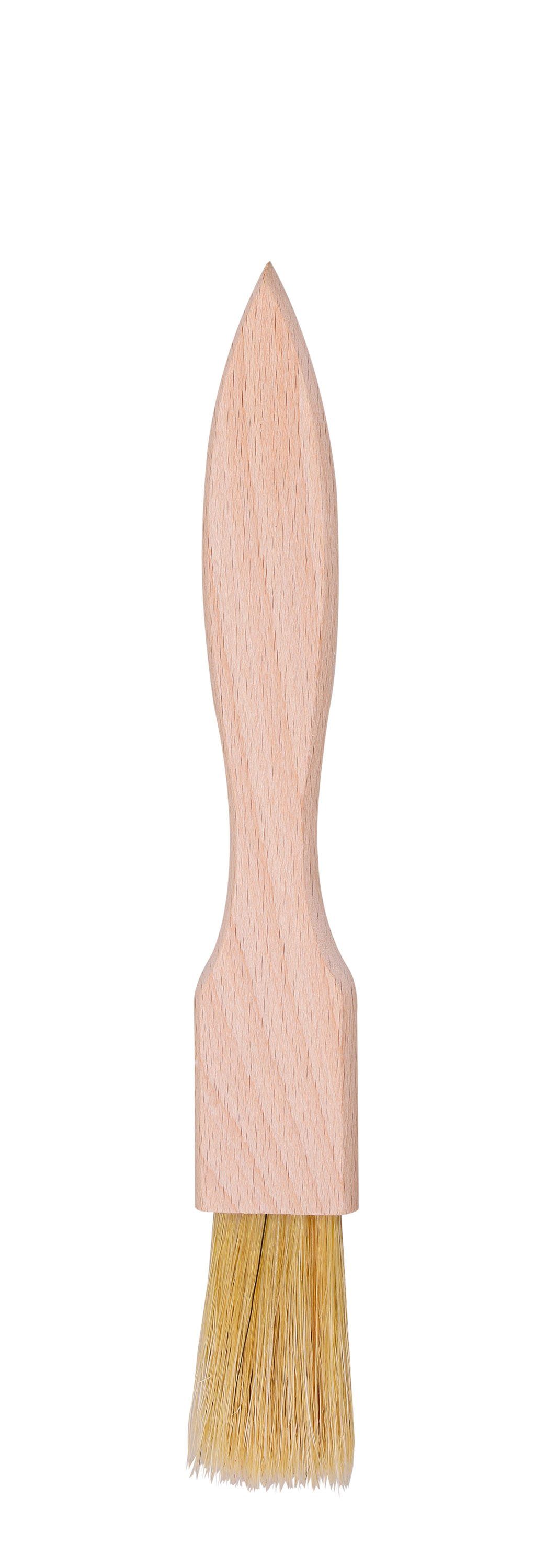 Biodora Backpinsel Küchenpinsel aus Buchenholz – Backpinsel mit Naturborsten, Küchenpinsel / Backpinsel / Bratpinsel / Küchenhelfer