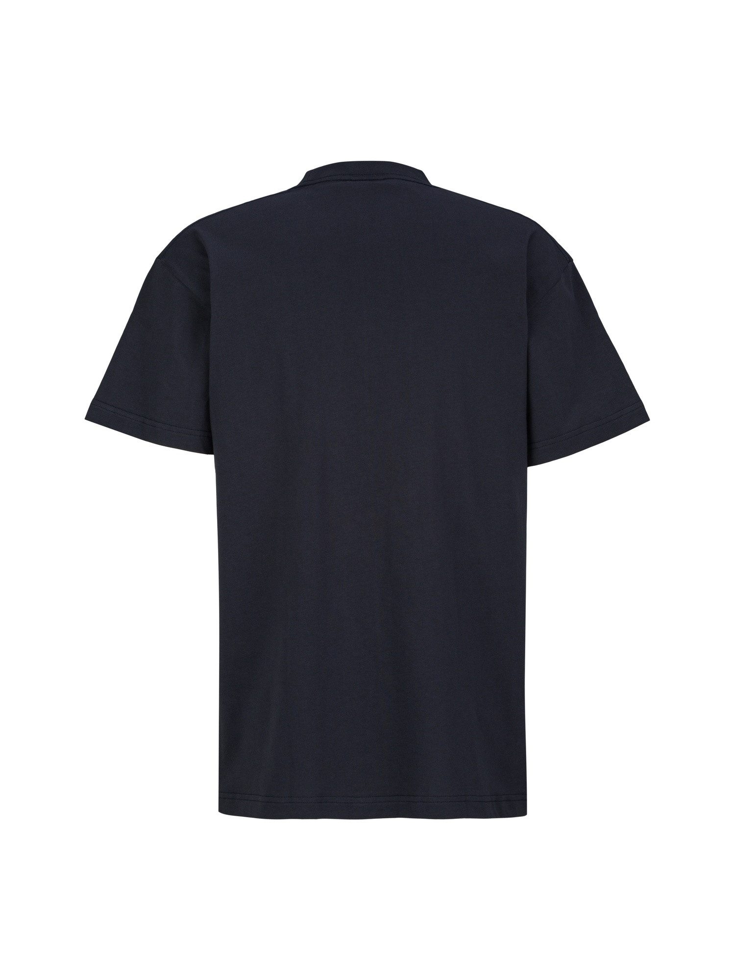 JACQUEMUS T-Shirt Logo Patch für Herren aus Baumwolle, Viertelarm mit Rundhals und Patch – Bild 2 von 3