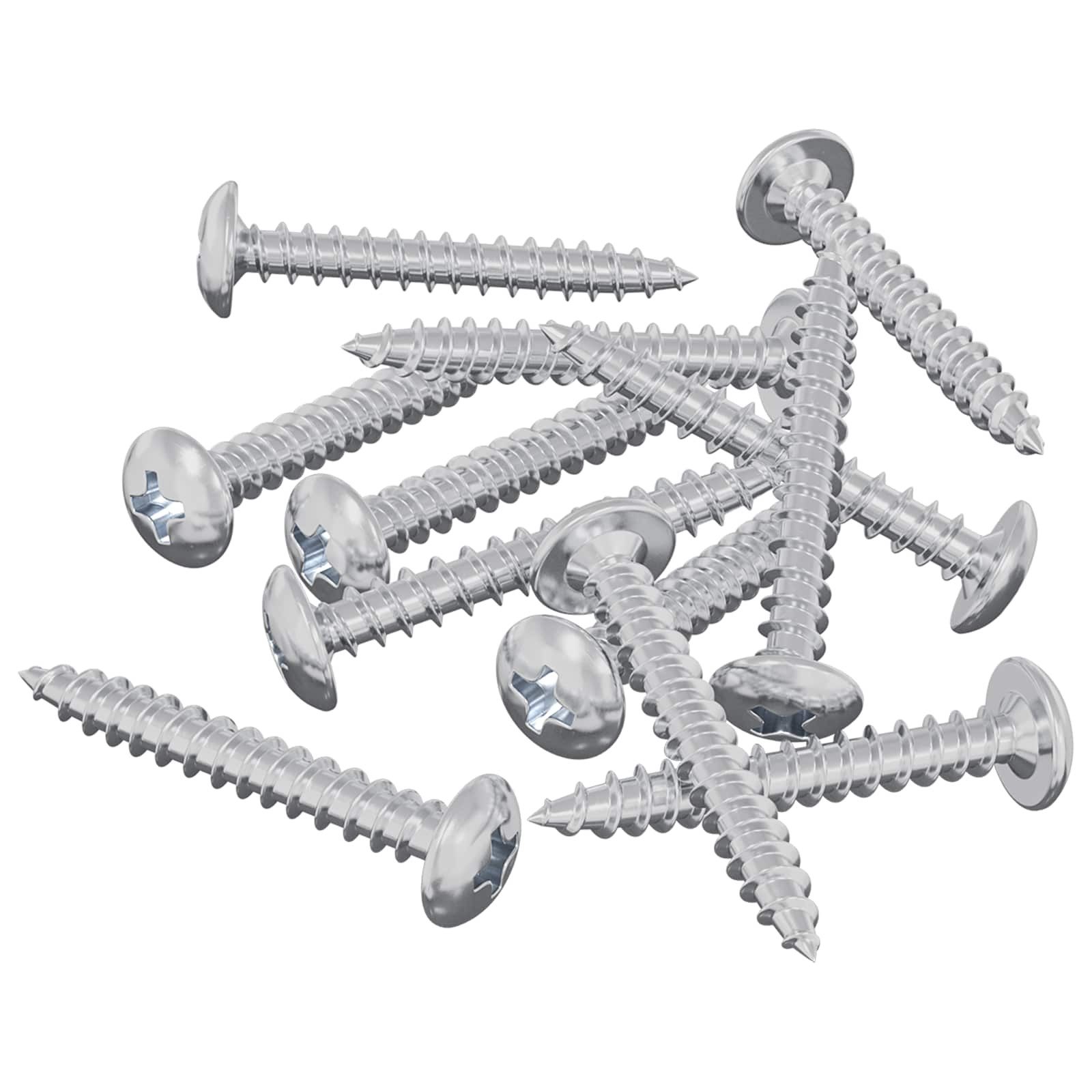 vidaXL Schraube Holzschrauben 8451 Stk. Silber Stahl, (8451 St)