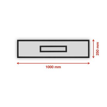 Telefunken LED Panel 319605TF, LED fest verbaut, Kaltweiß, Neutralweiß, Tageslichtweiß, Warmweiß, Deckenleuchte, RGB, Backlight, CCT, inkl. Fernbedienung, dimmbar