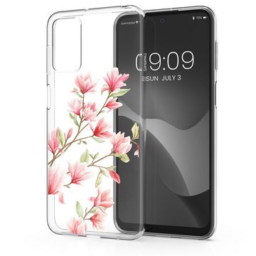 kwmobile Handyhülle Case für Motorola Moto G42, Hülle Silikon transparent - Silikonhülle