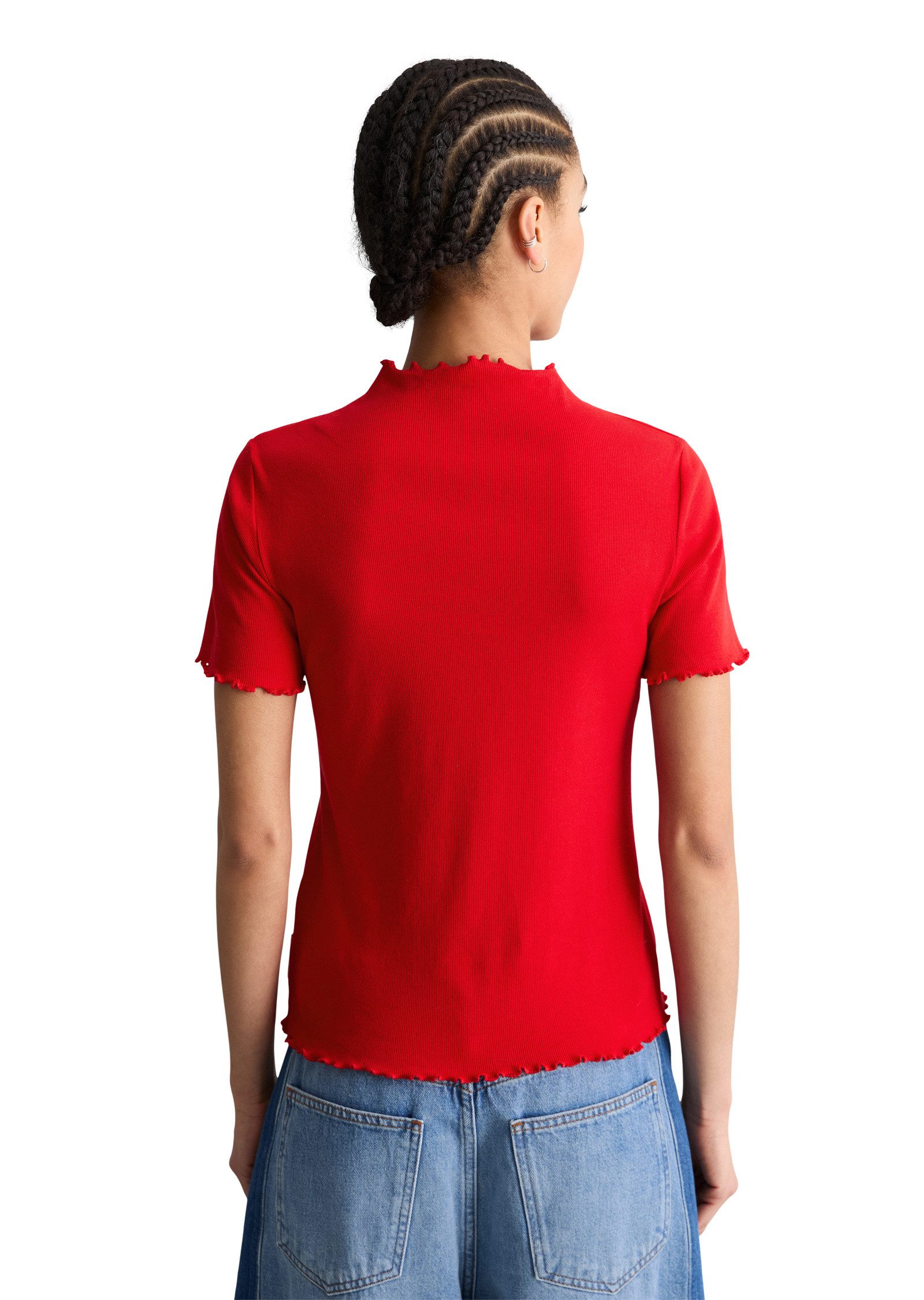Marc O'Polo DENIM T-Shirt aus Organic Cotton-Stretch-Jersey