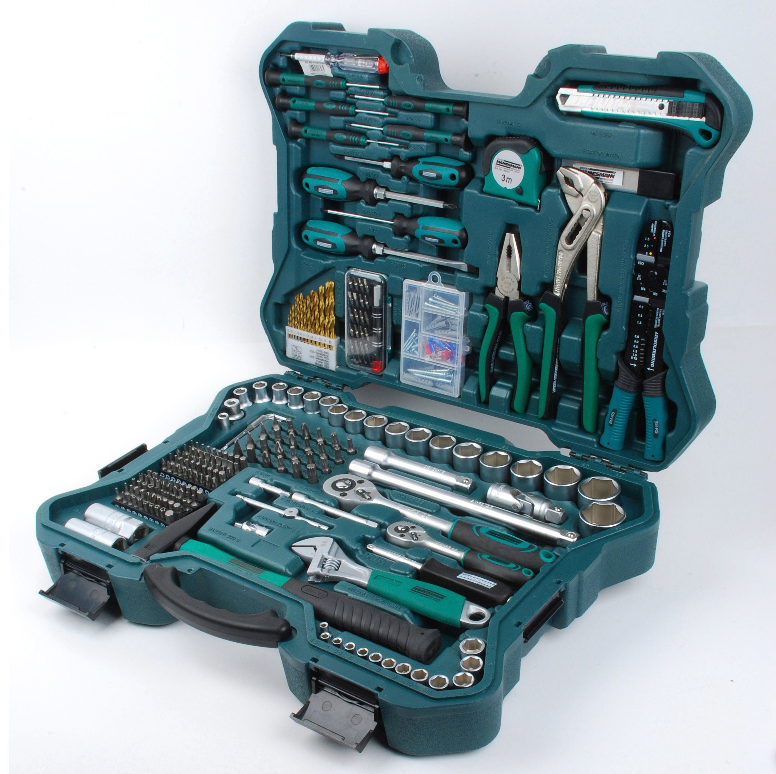 Brüder Mannesmann Werkzeuge Werkzeugset, 303-tlg.