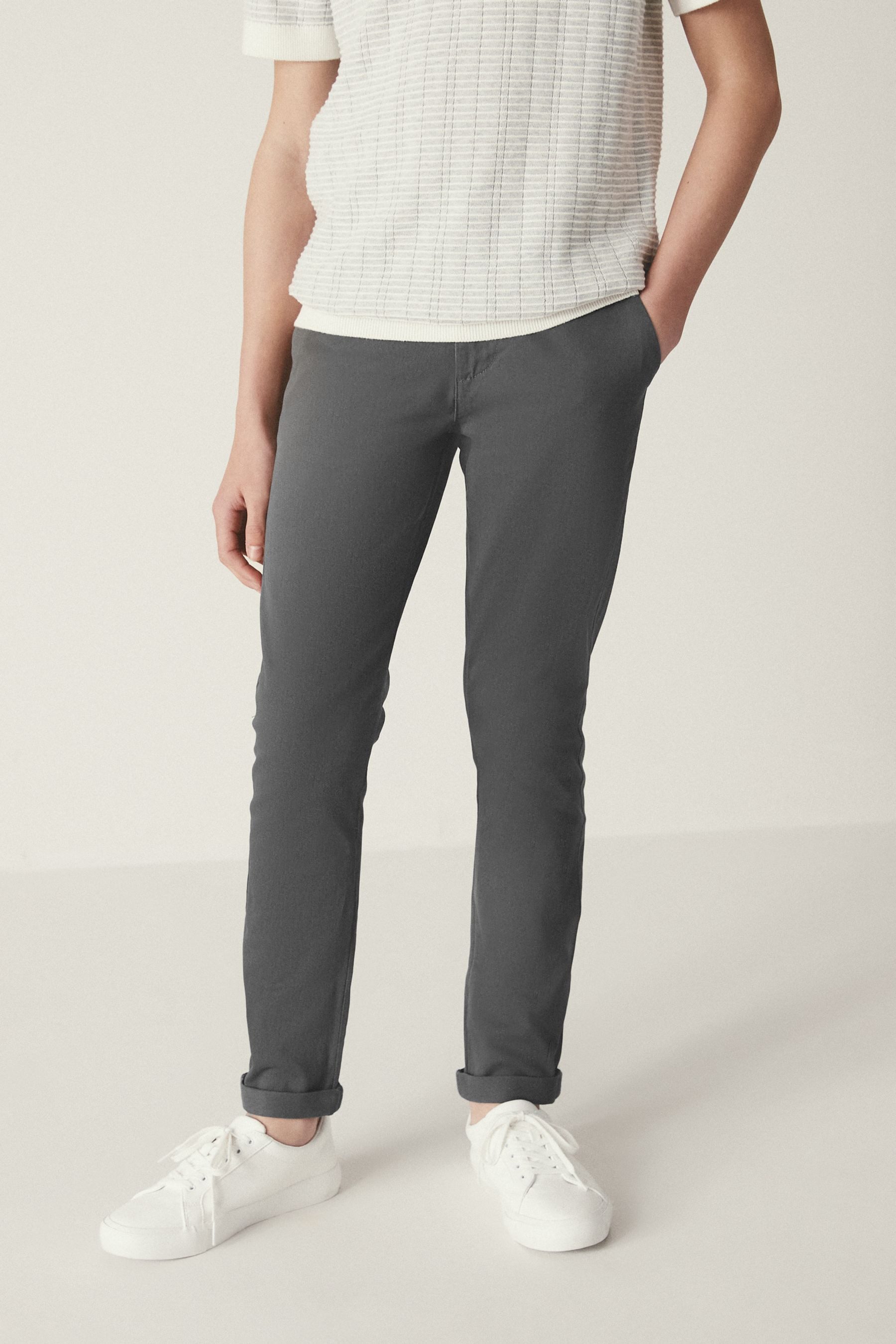 Next Chinohose Skinny Fit Chinohose mit Stretch (1-tlg)