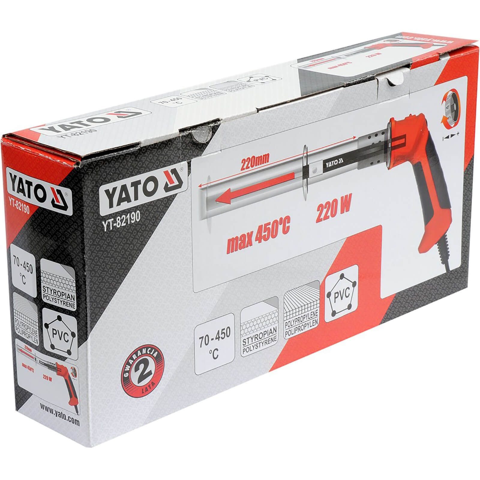 Yato Druckluft-Schlagschrauber Thermo- Schneider für Styropor YT-82190