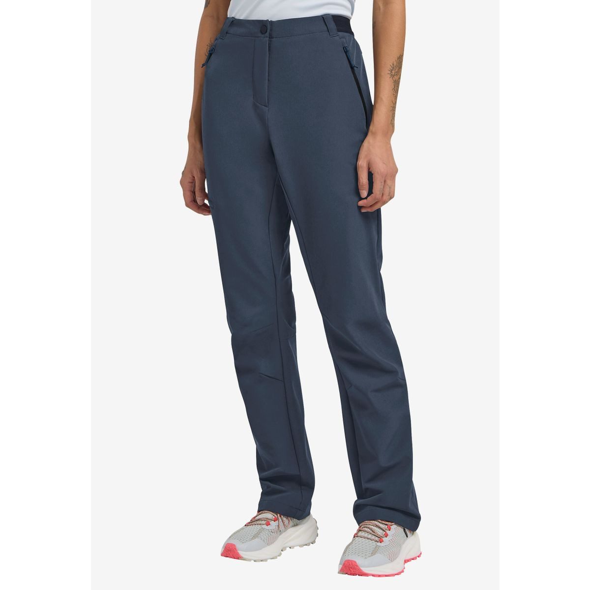 Jack Wolfskin Outdoorhose Geigelstein Pants W Winddichte, wasserabweisende Damen-Funktionshose für alle