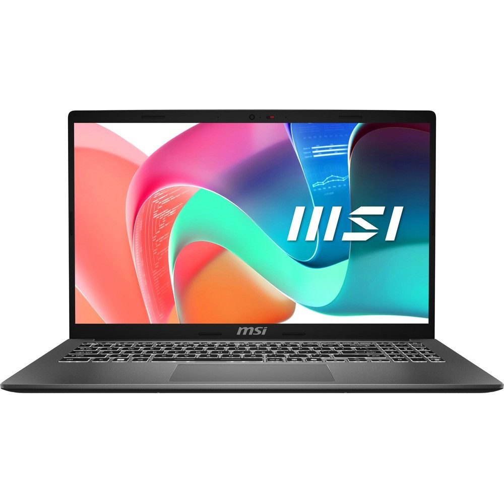 MSI Modern 15 F13MG-651 Laptop Intel Core i5 4,60Ghz 16GB RAM Windows 11 Notebook (39,6 cm/15,6 Zoll, Intel Core i5 1334U, Intel Iris X Graphics, 512 GB SSD, Webcam-Shutter, Hi-Res-Audio Ready, 180°-Scharnier)