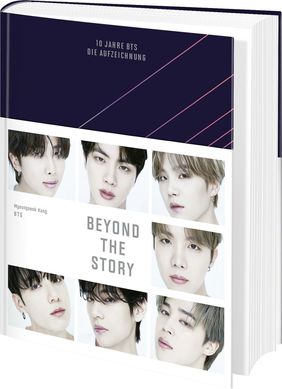 Sachbuch Beyond The Story 10 Jahre BTS - Die Aufzeichnung, Deutsche Ausgabe de Myeongseok Kang, BTS
