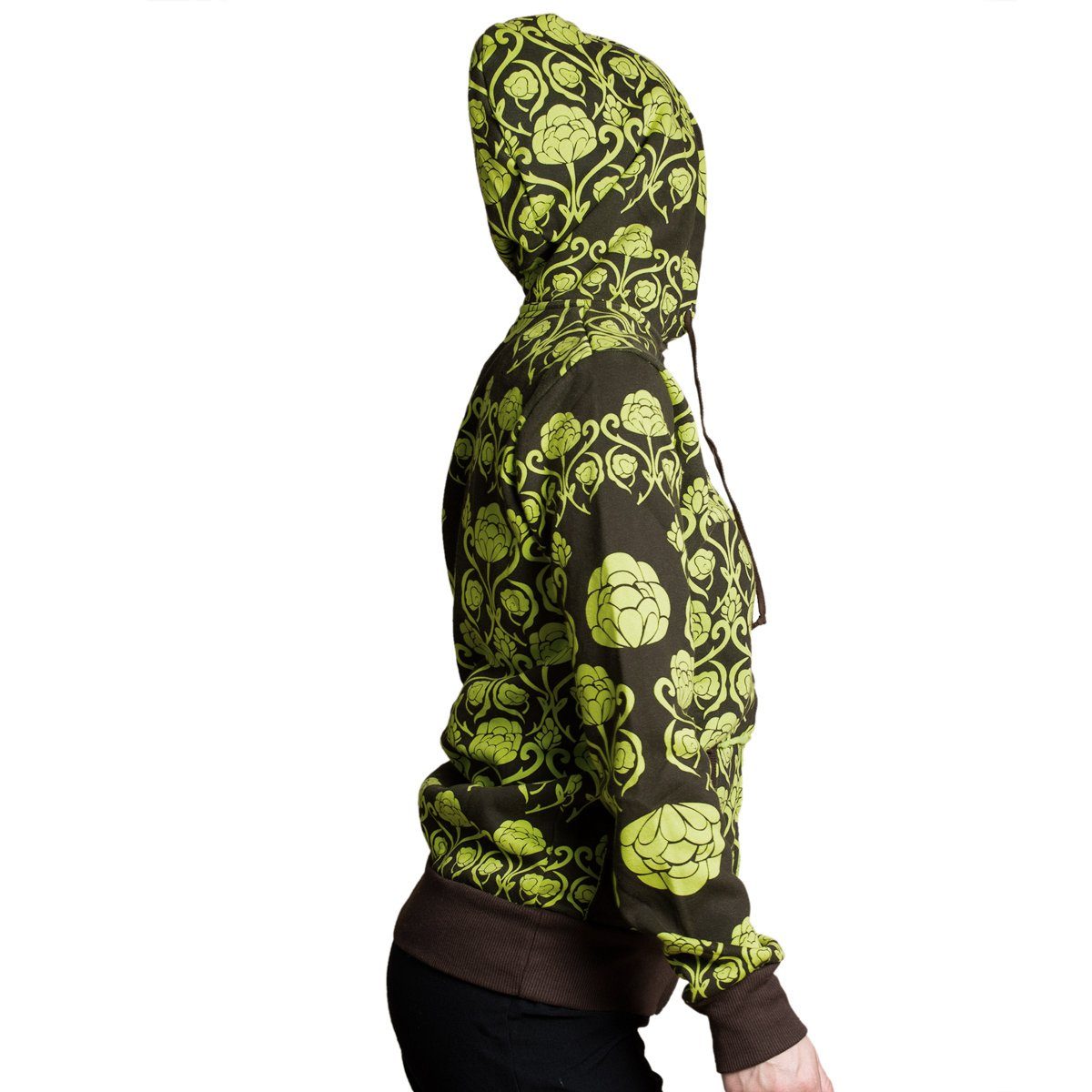 PANASIAM Wolljacke Chillout Jacke 'water-lilies' günstig online kaufen