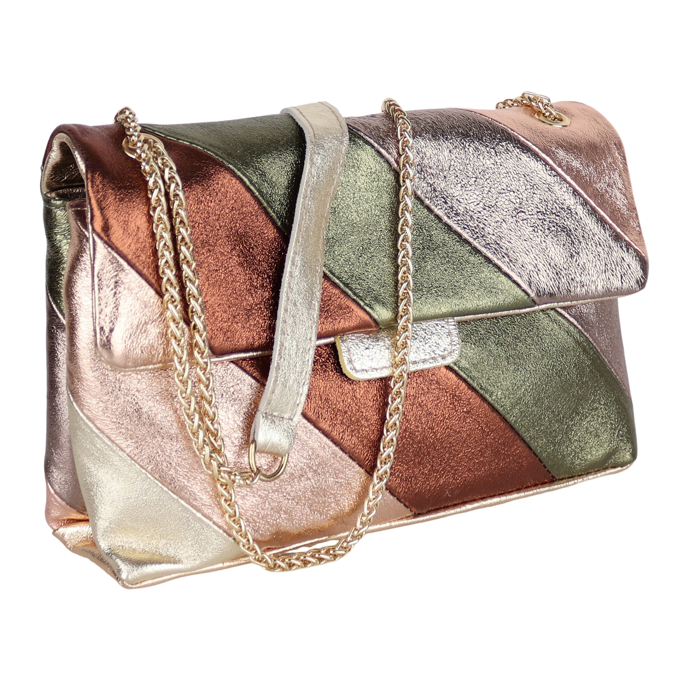MIRROSI Umhängetasche Damen Crossbody Bag, Echtleder günstig online kaufen