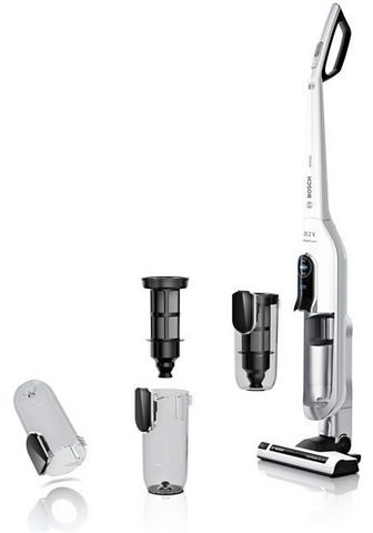 BOSCH Belaidis dulkių siurblys Athlet BCH6ATH25 25.2 V atskirai Higieninis filtras Turbo-Stufe beutellos alle Bodenarten aukštis Saugkraft iki 60 min Laufzeit weiß