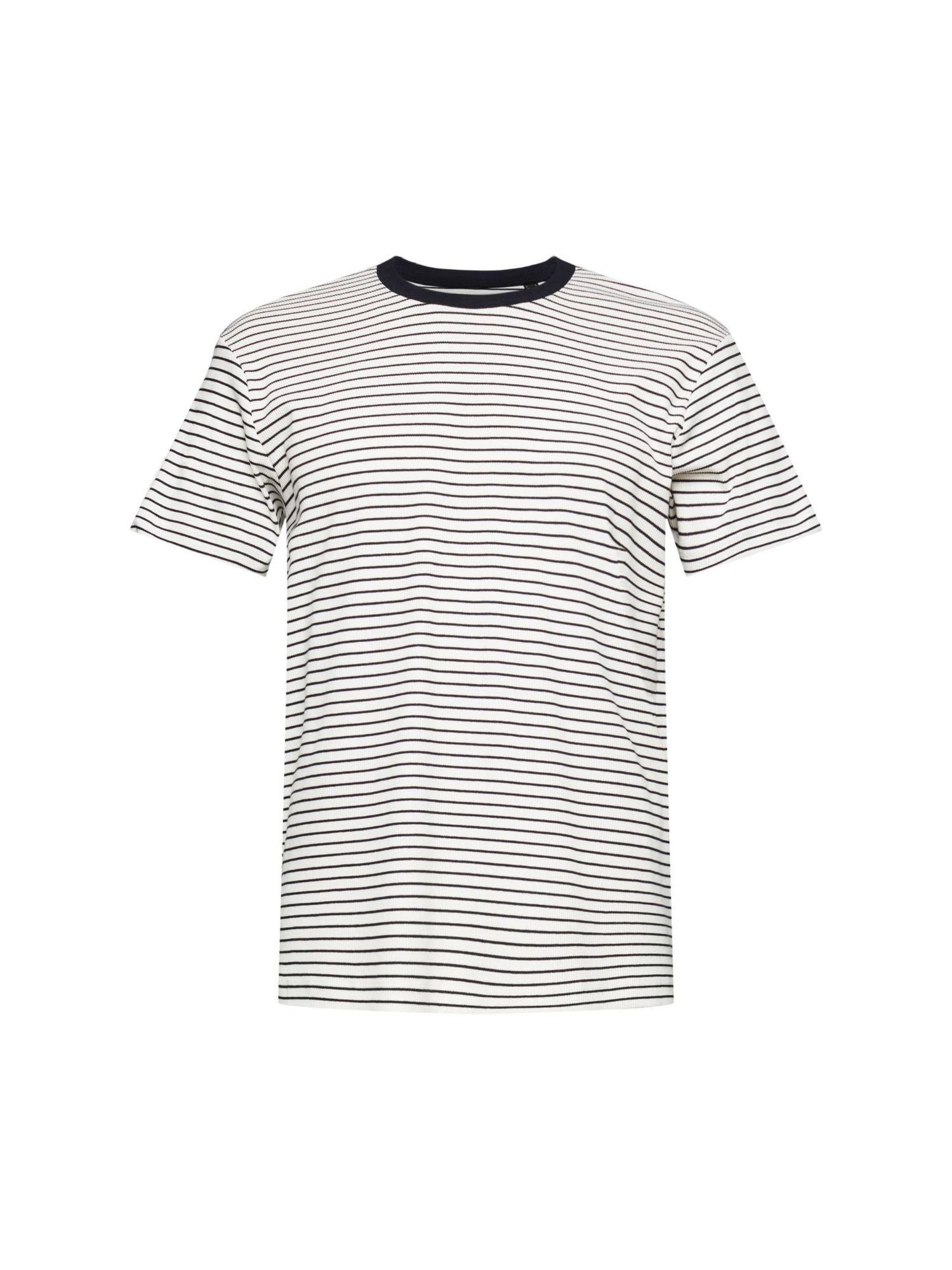 Esprit Collection T-Shirt Geripptes, gestreiftes T-Shirt (1-tlg) NAVY