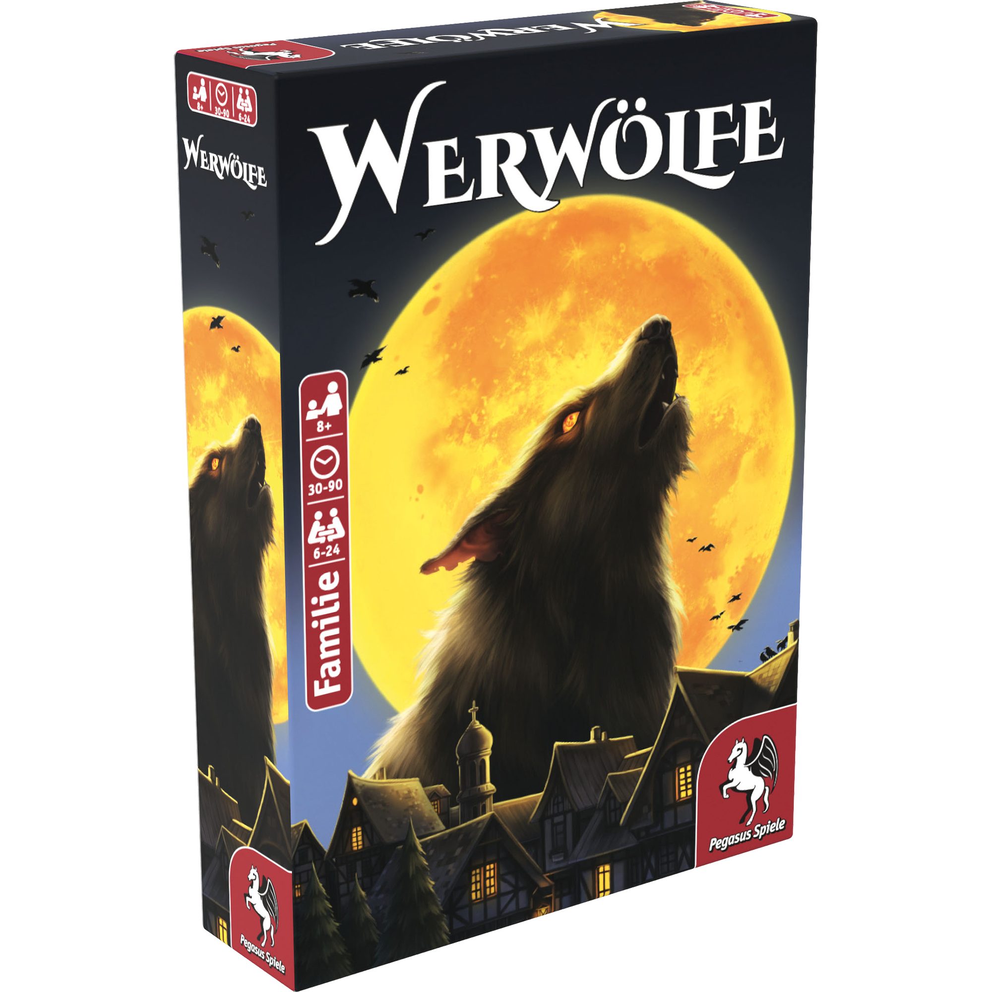 Pegasus Spiel Pegasus Werwölfe (Neuausgabe), Kartenspiel, Familienspiel, Strategiespiel