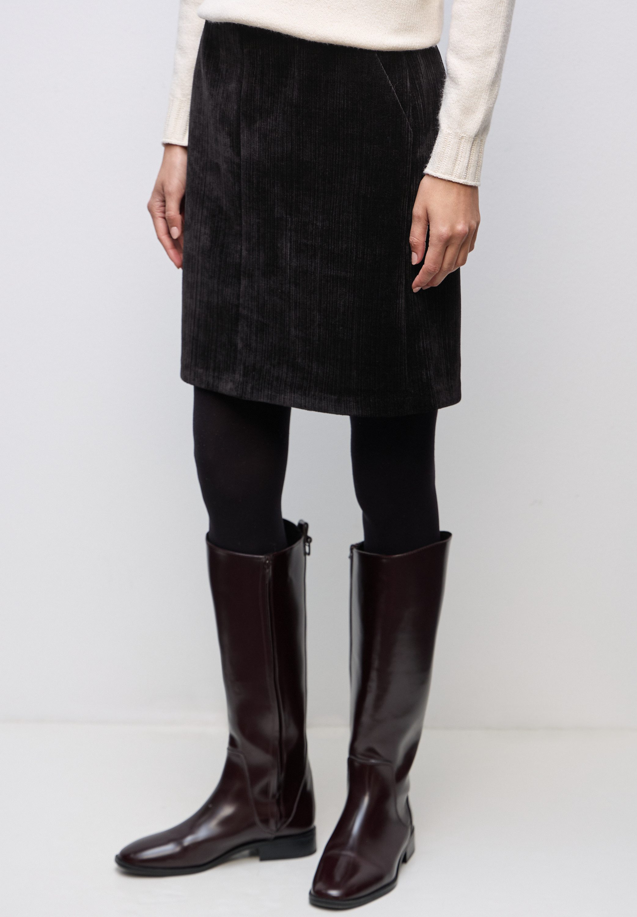 STREET ONE Minirock mit Zipper-Detail günstig online kaufen