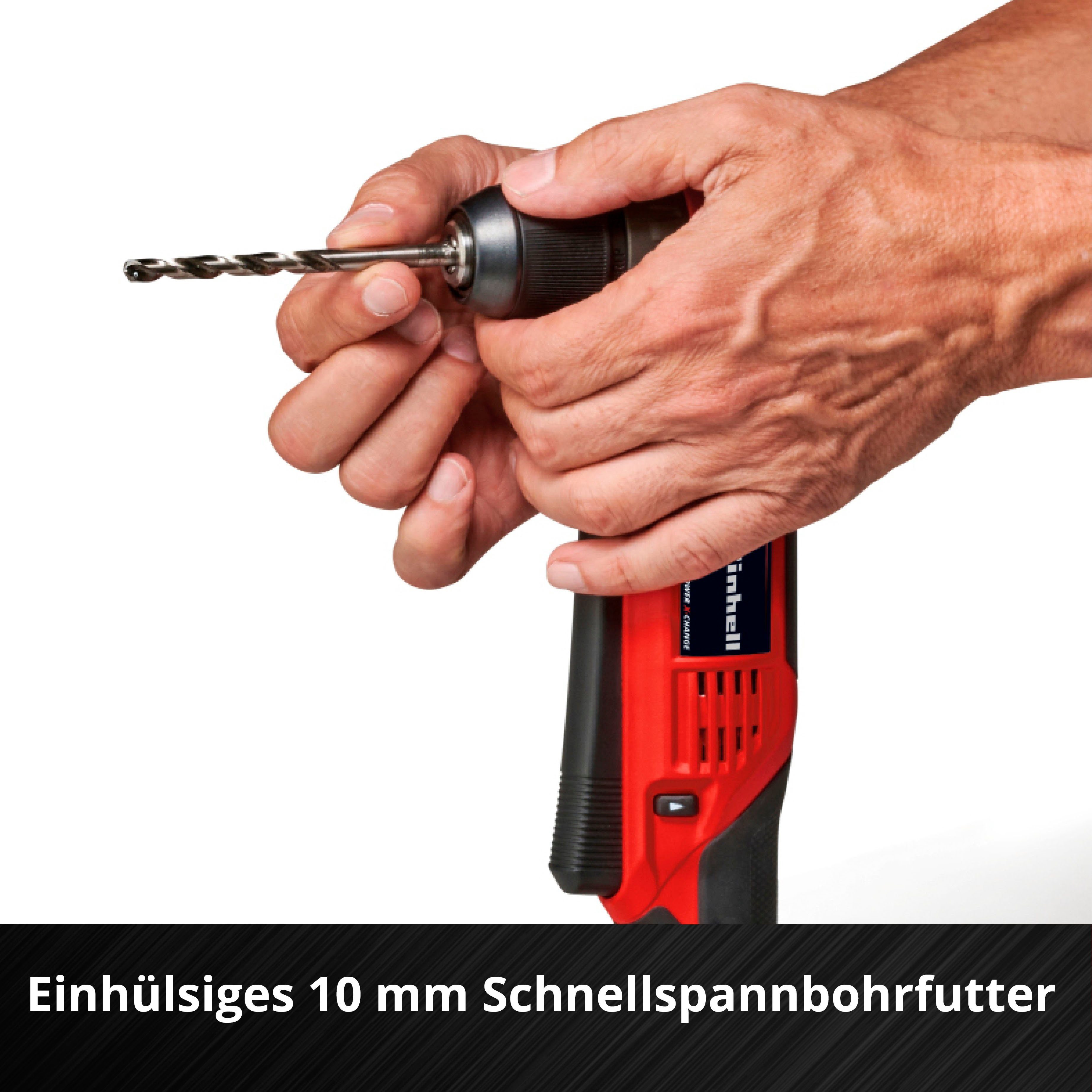 Einhell Akku-Winkelbohrmaschine TE-AD 18 Li - Solo, max. 1100 U/min – Bild 5 von 5